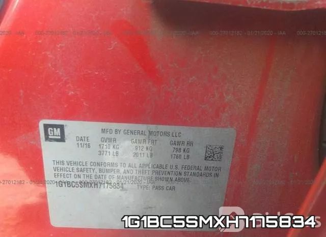 1G1BC5SMXH7175834
