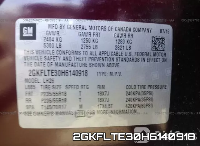 2GKFLTE30H6140918