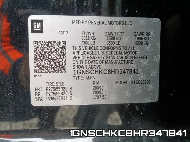 1GNSCHKC8HR347841
