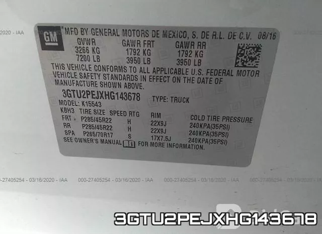 3GTU2PEJXHG143678