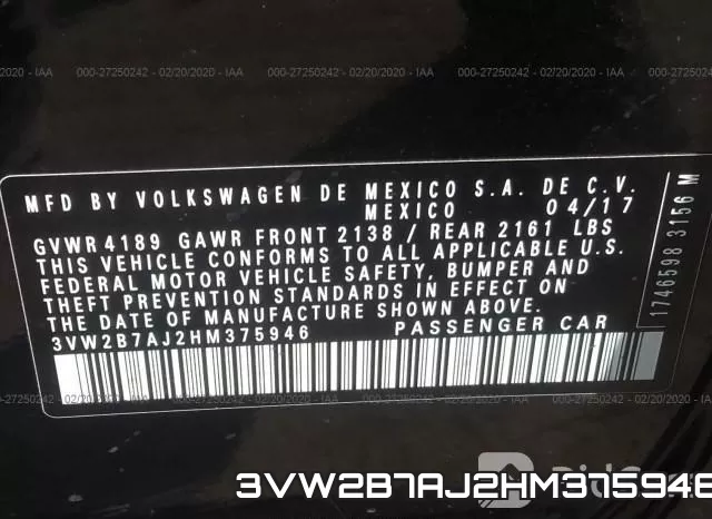 3VW2B7AJ2HM375946