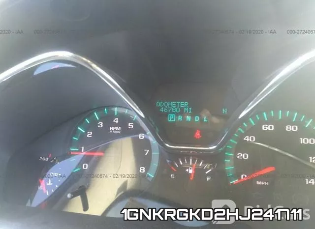 1GNKRGKD2HJ241711