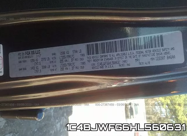 1C4BJWFG6HL560631