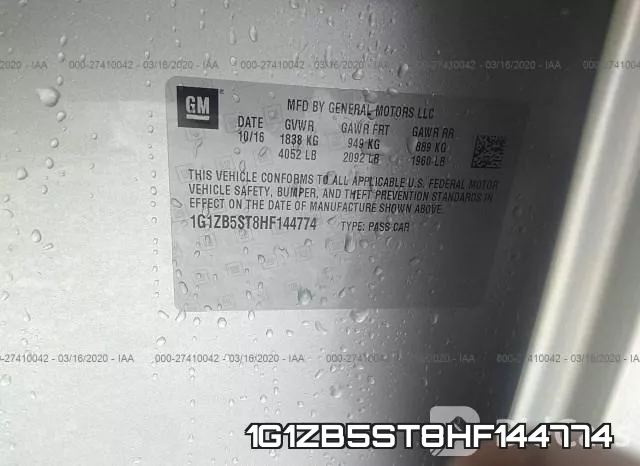 1G1ZB5ST8HF144774