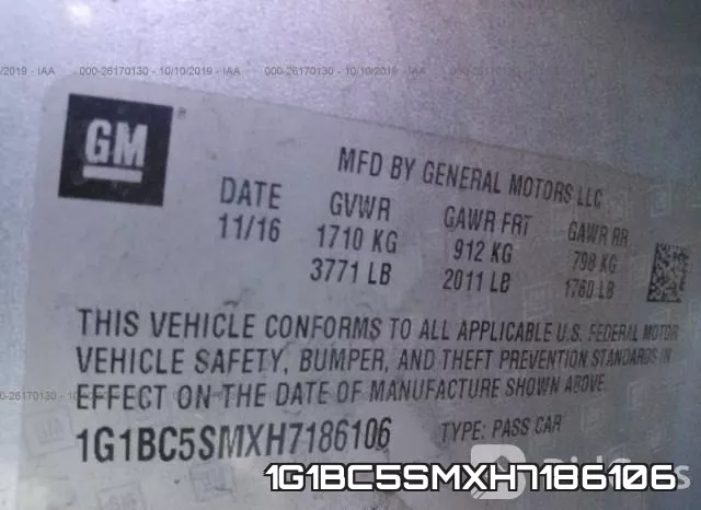 1G1BC5SMXH7186106