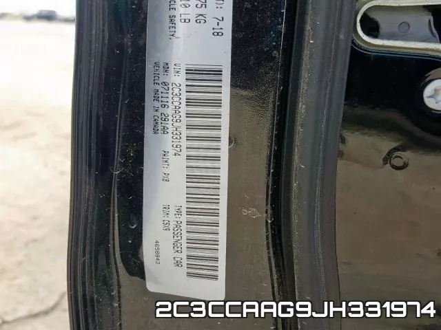 2C3CCAAG9JH331974