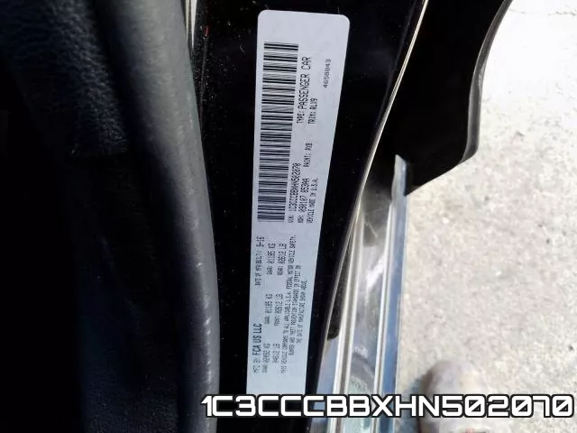 1C3CCCBBXHN502070