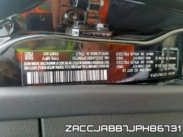 ZACCJABB7JPH86731