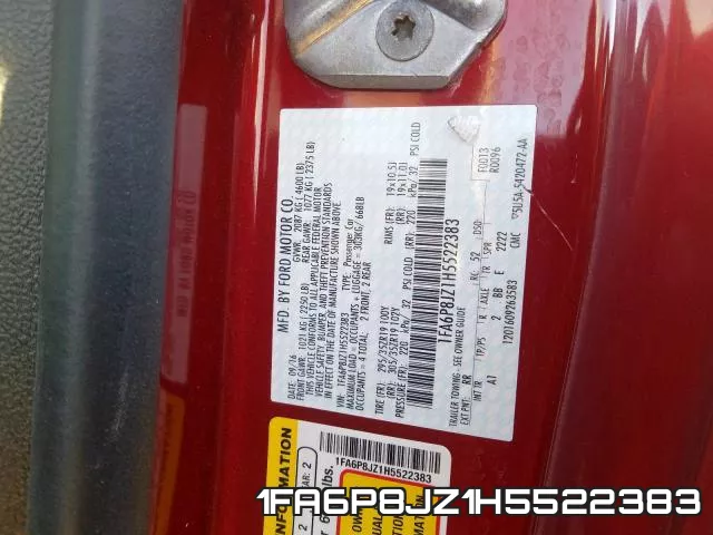 1FA6P8JZ1H5522383