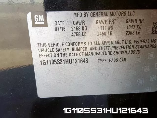 1G1105S31HU121643