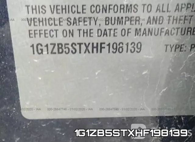 1G1ZB5STXHF198139