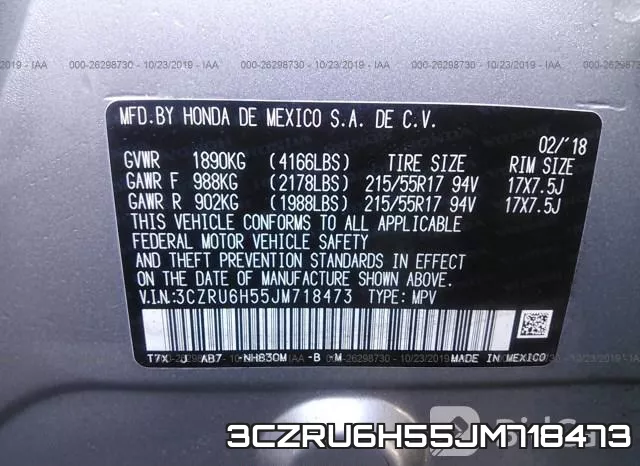 3CZRU6H55JM718473