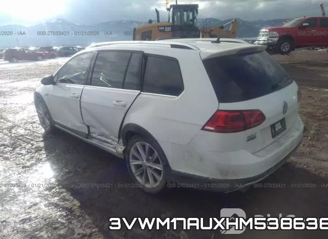 3VWM17AUXHM538638