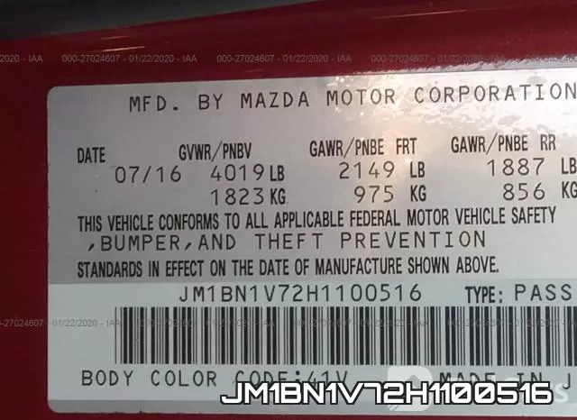 JM1BN1V72H1100516