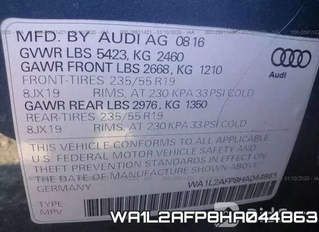 WA1L2AFP8HA044863