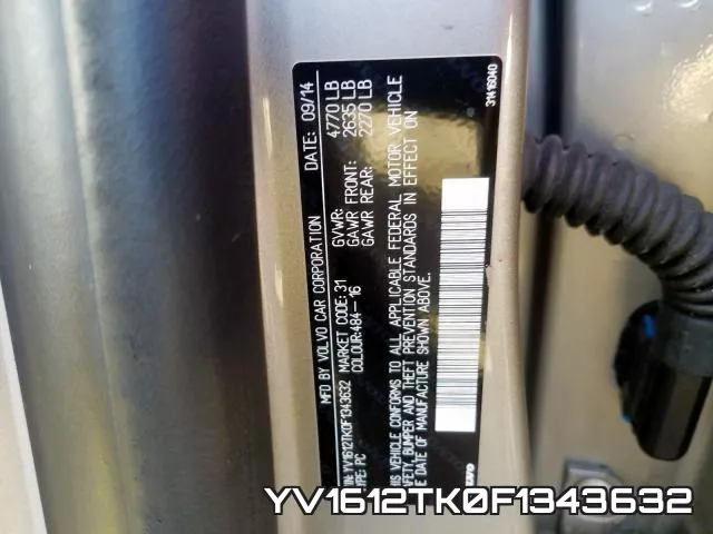 YV1612TK0F1343632