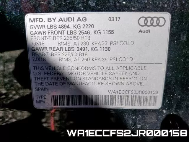 WA1ECCFS2JR000158