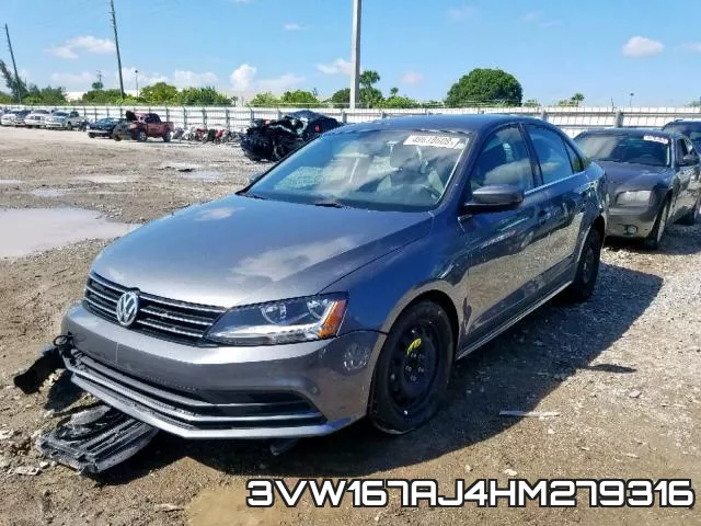 3VW167AJ4HM279316