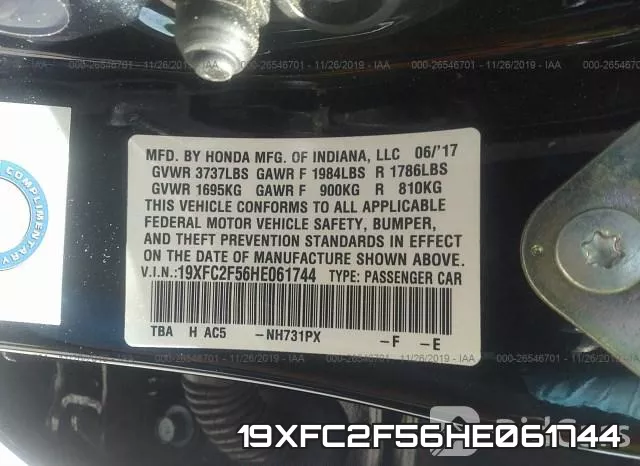 19XFC2F56HE061744