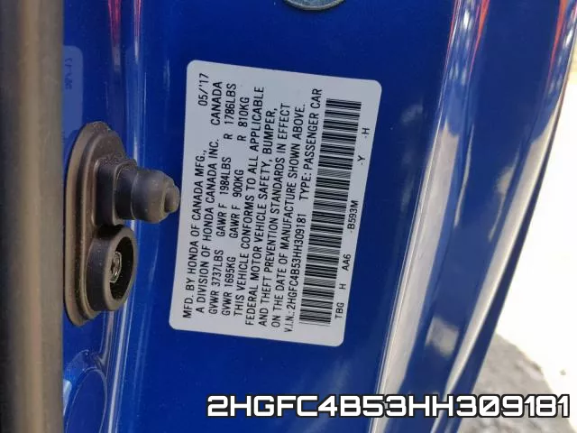 2HGFC4B53HH309181