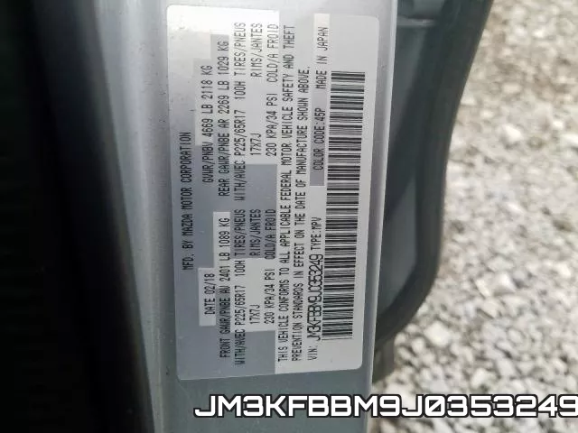 JM3KFBBM9J0353249
