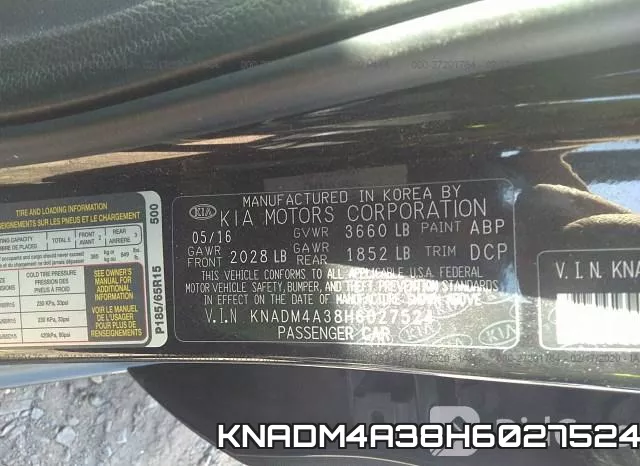KNADM4A38H6027524