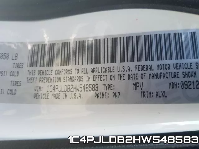 1C4PJLDB2HW548583