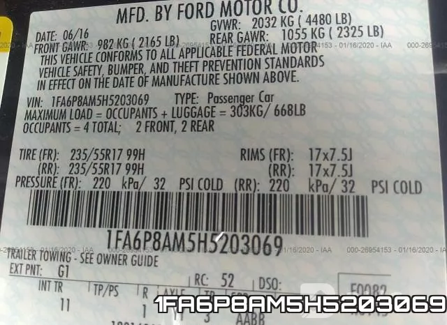1FA6P8AM5H5203069