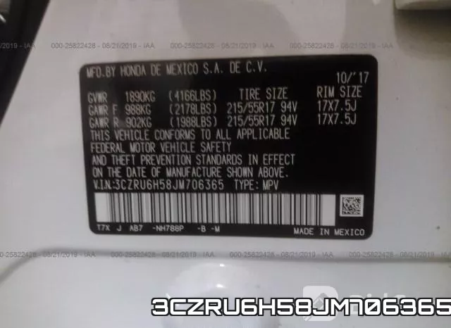 3CZRU6H58JM706365