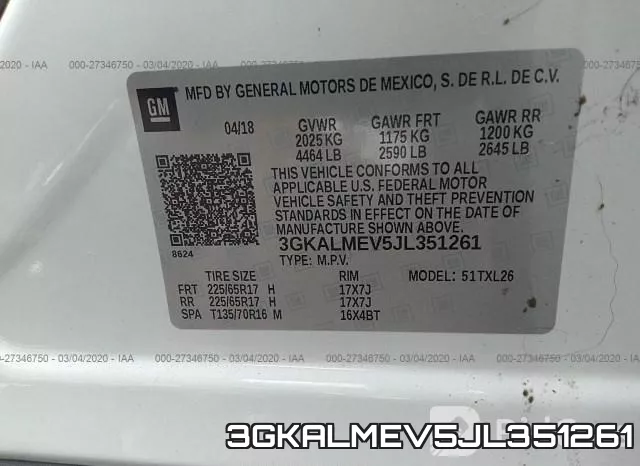 3GKALMEV5JL351261