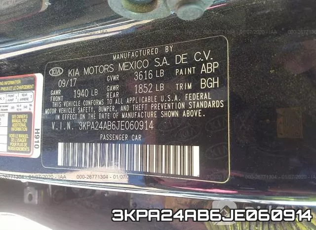 3KPA24AB6JE060914
