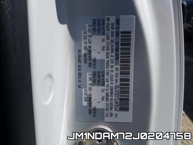 JM1NDAM72J0204758
