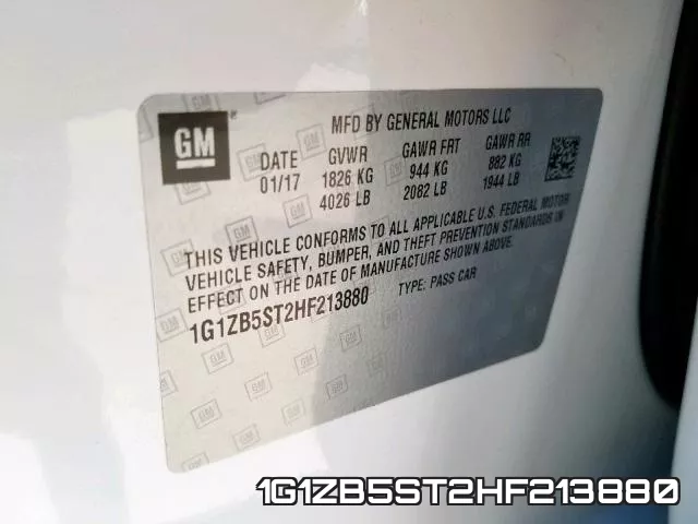 1G1ZB5ST2HF213880
