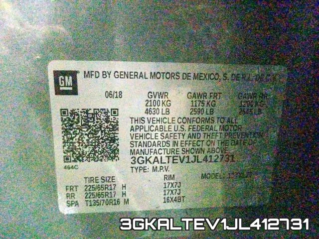 3GKALTEV1JL412731