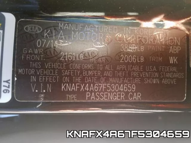 KNAFX4A67F5304659