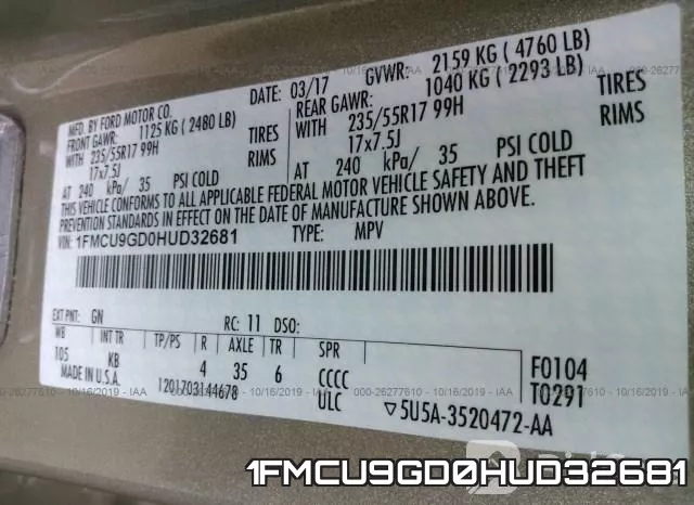 1FMCU9GD0HUD32681