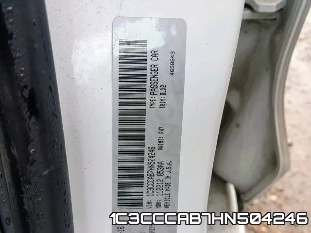 1C3CCCAB7HN504246