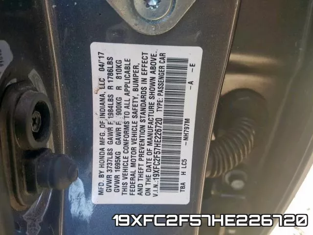 19XFC2F57HE226720