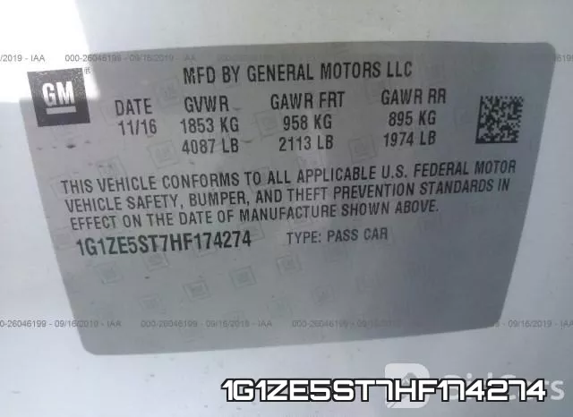 1G1ZE5ST7HF174274