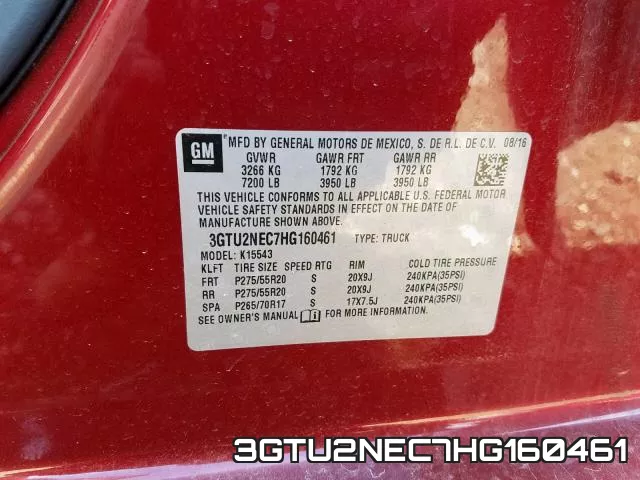 3GTU2NEC7HG160461