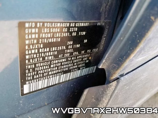 WVGBV7AX2HW503841