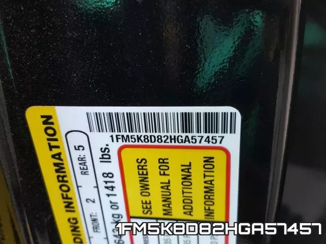 1FM5K8D82HGA57457