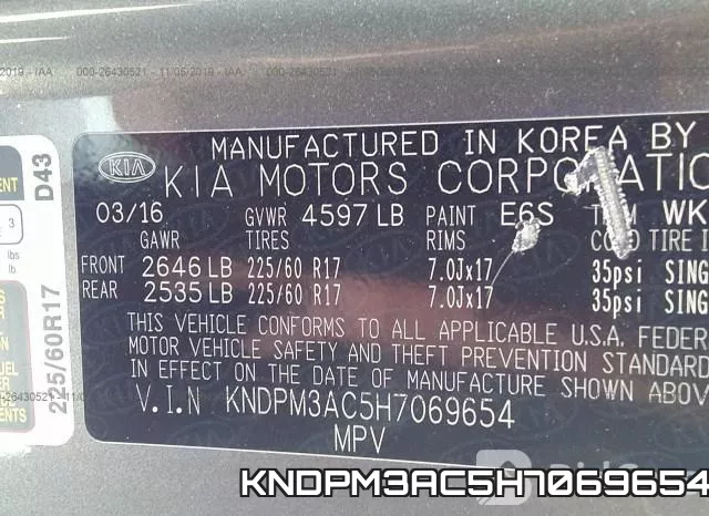 KNDPM3AC5H7069654