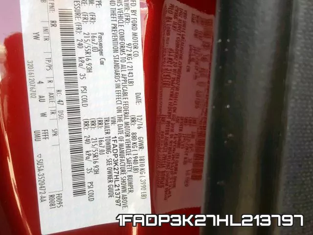 1FADP3K27HL213797