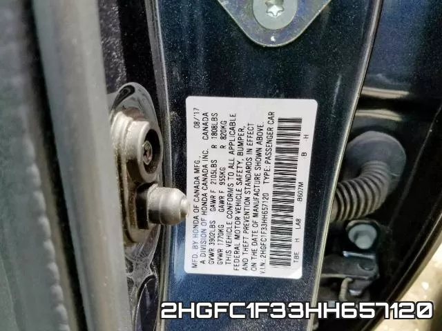 2HGFC1F33HH657120