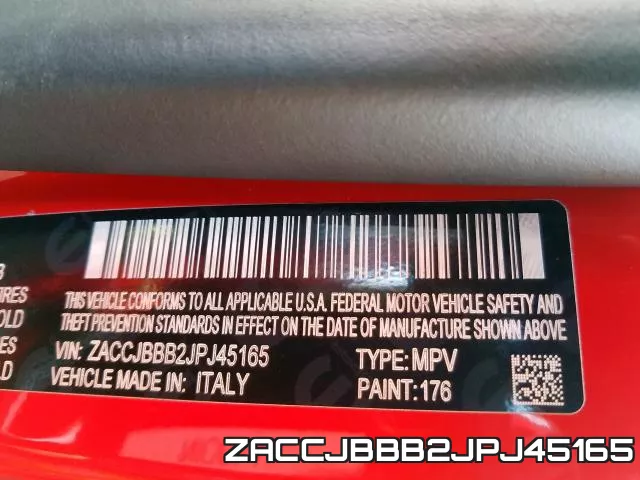 ZACCJBBB2JPJ45165