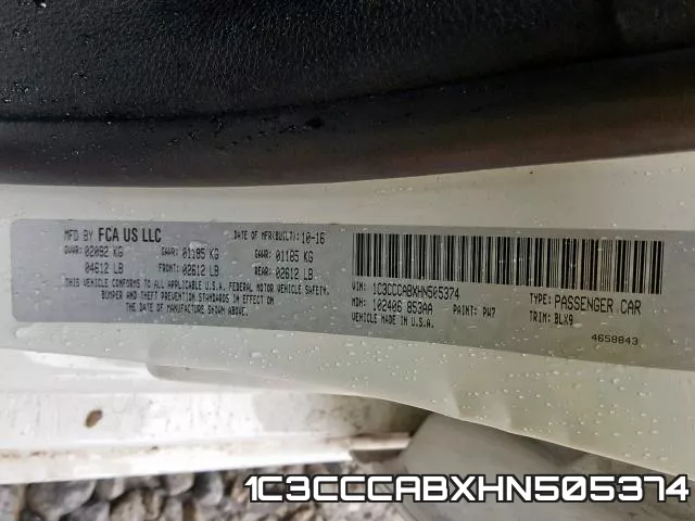 1C3CCCABXHN505374