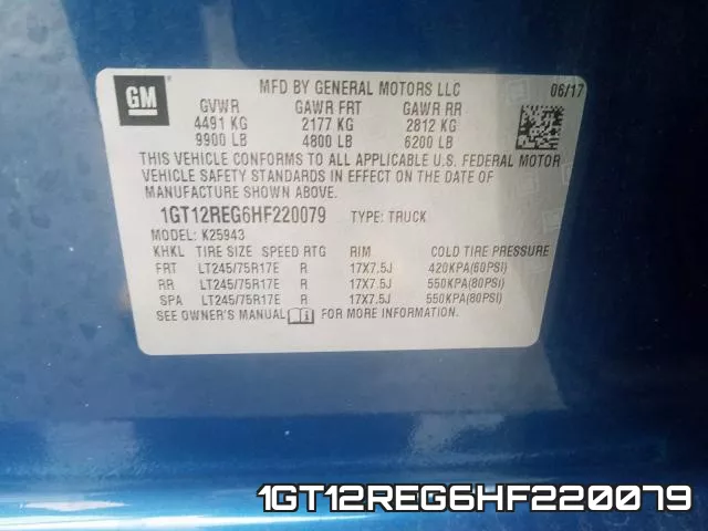 1GT12REG6HF220079