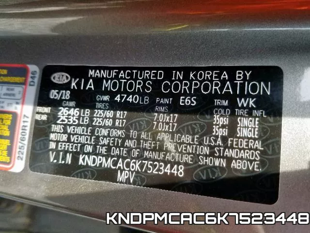 KNDPMCAC6K7523448