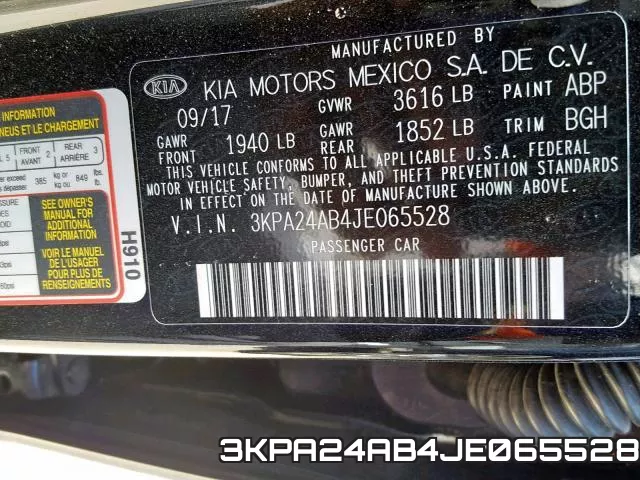 3KPA24AB4JE065528